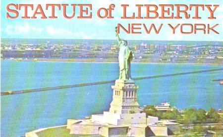 POSTAL PV04279: Statue of Liberty, New York