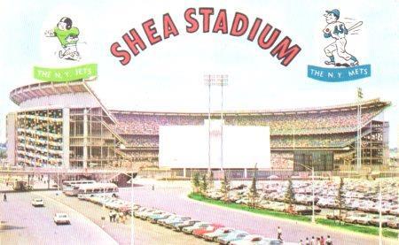 POSTAL PV04292: Shea Municipal Stadium, New York