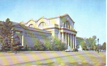 POSTAL PV04276: Art Museum, Forest Park, St. Louis Mo