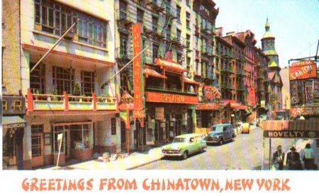 POSTAL PV04293: Mott Street of Chinatown, New York