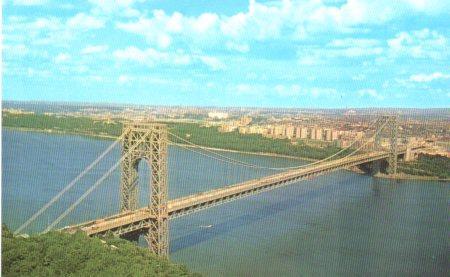 POSTAL PV04312: George Washington Bridge, New York