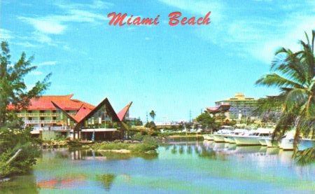 POSTAL PV04308: Miami Beach, Motel Row