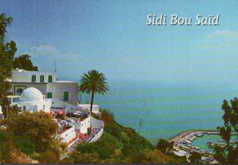 POSTAL PV04497: Sidi Bou Said, Tunisie