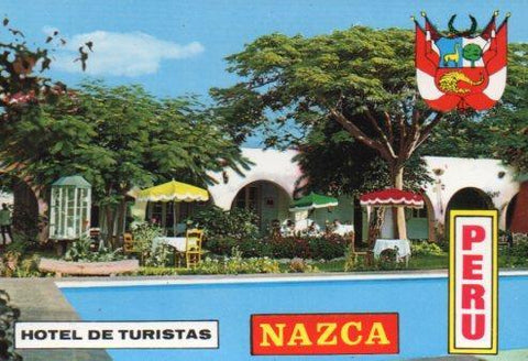 POSTAL PV04482: Hotel de Turistas en Nazca, Peru