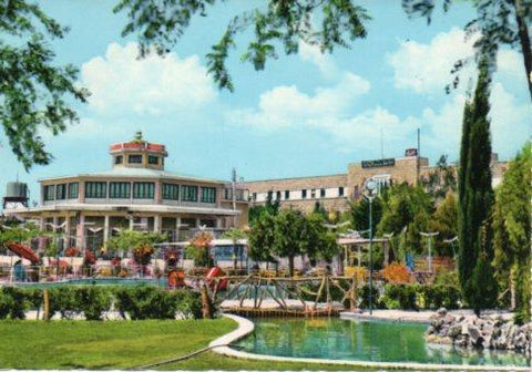 POSTAL PV04477: Public Garden's Café, Aleppo