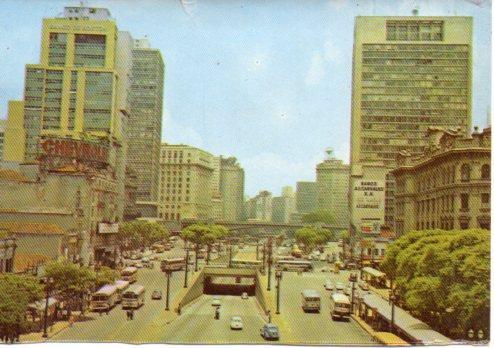 POSTAL PV04475: Vale Do Anhangabau, Sao Paulo. Brasil
