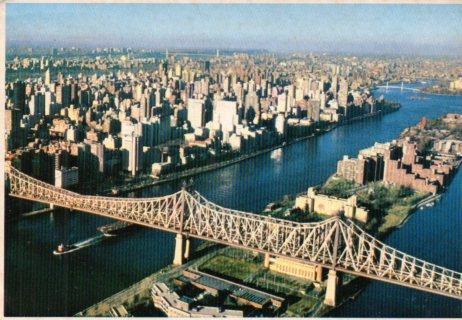 POSTAL PV04521: The Queensboro Bridge, New York