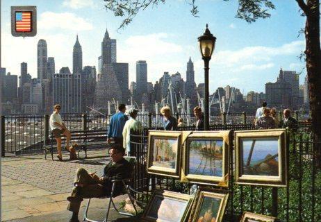 POSTAL PV04520: Cinco Continentes, New York
