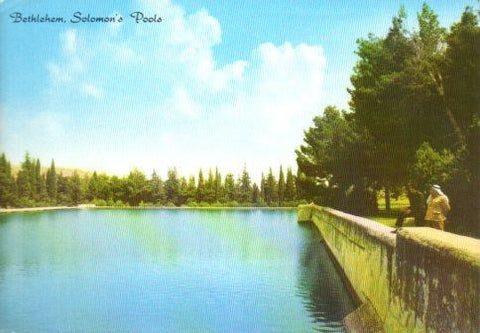 POSTAL PV04504: The pools of Solomon, Bethlehem