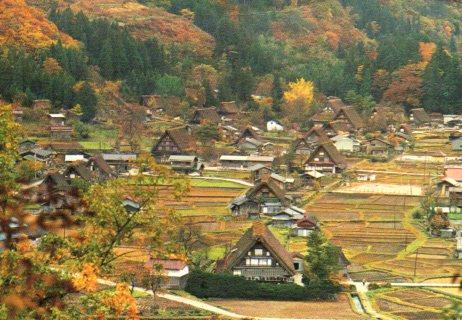 POSTAL PV04508: Shirakawa Village, Gifu Prefecture, Japan