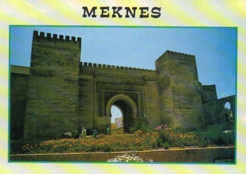 POSTAL PV04467: Meknes, Porte Bardaine