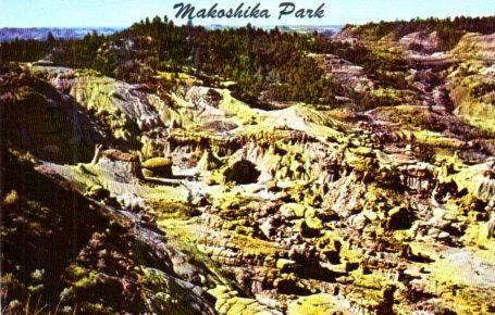 POSTAL PV04416: Makoshika State Park en Montana