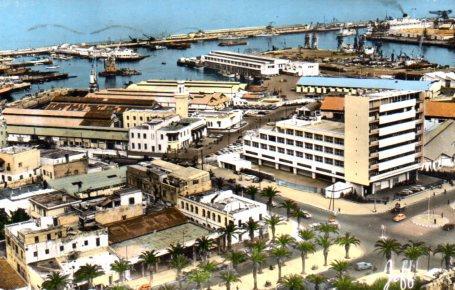 POSTAL PV04405: Vue generale du Port, Casablanca