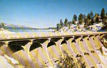 POSTAL PV04407: Big Bear Dam, Bear Creek. United States