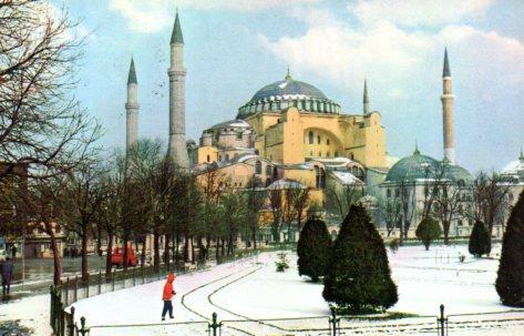 POSTAL PV04458: Museum of Sancta Sophia, Istambul