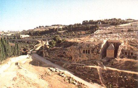 POSTAL PV04433: Kidron Valley, Jerusalem