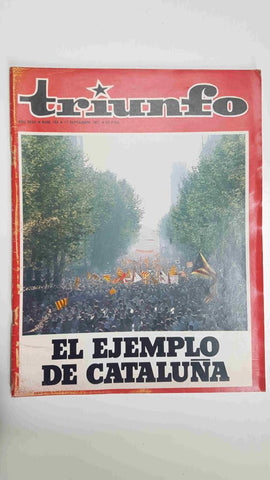 Revista Triunfo: num 764, 17 septiembre 1977, año XXXII - El ejemplo de Cataluña