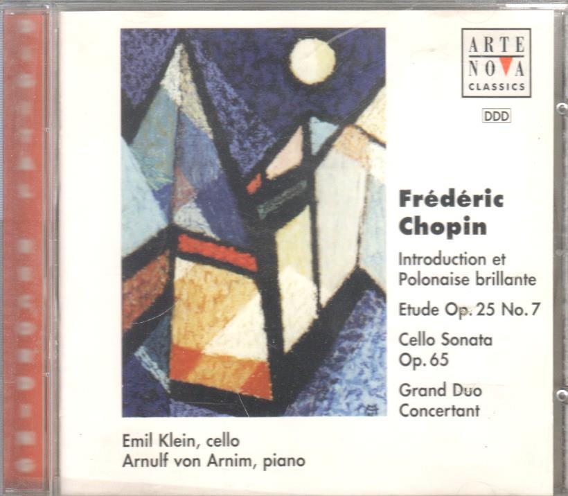 CD Musica: Frederic Chopin Works for Cello and piano