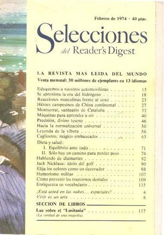 Selecciones del Reader s Digest febrero 1974: Se aproxima la era del hidrogeno-