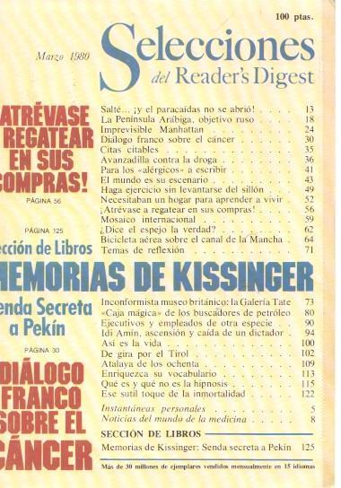 Selecciones del Reader s Digest marzo 1980: Atrevase a regatear en sus compras-