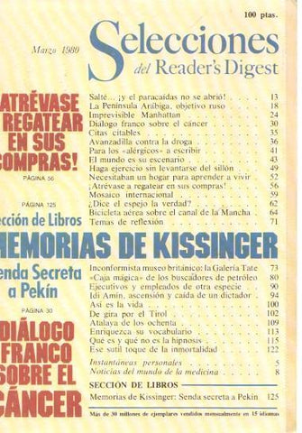 Selecciones del Reader s Digest marzo 1980: Atrevase a regatear en sus compras-