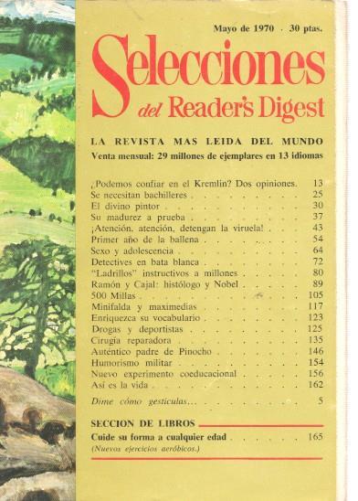 Selecciones del Reader s Digest mayo 1970: Podemos confiar en el Kremlin ?  dos-