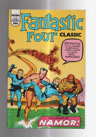 Fantastic Four classic numero 02: La llegada de Namor