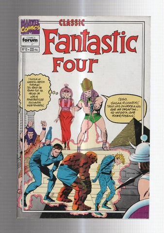 Fantastic Four classic numero 10: Prisioneros del faraon