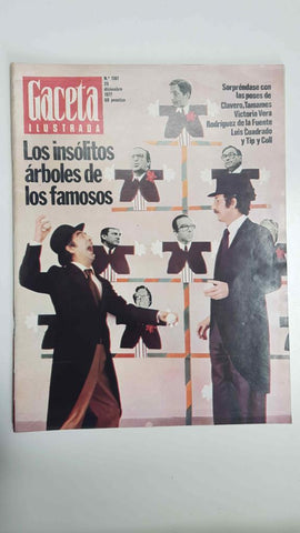 Revista Gaceta ilustrada num 1107, 25 dic 1977 - Kennedy, los papeles secretos del FBI (14 años después se revela la 1a parte del informe de la policia)