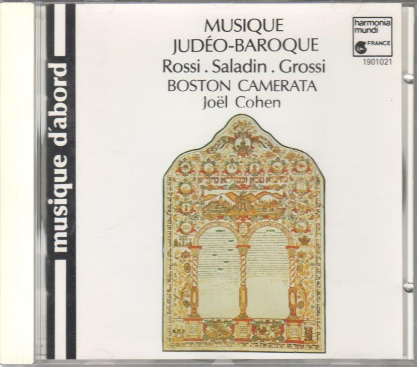 CD Musica: Musique Judeo-Baroque/Boston Camerata