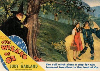POSTAL PV05152: Publicidad The Wizard of Oz with Judy Garland