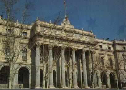 POSTAL PV05150: La Bolsa de Madrid