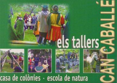 POSTAL PV05139: Publicidad Can Caballe els tallers, Casa de Colonies, Estanyol.