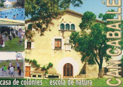 POSTAL PV05138: Publicidad Can Caballe Casa de Colonies, Estanyol.