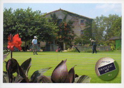 POSTAL PV05169: Publicidad Pitch & putt Franciac Golf