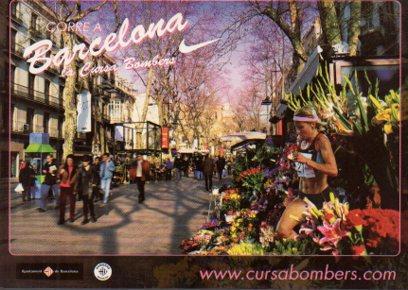 POSTAL PV05161: Publicidad Cursa Bombers març 2003 a Barcelona