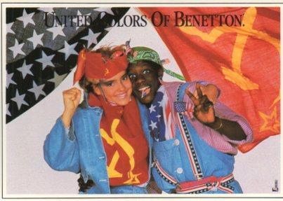 POSTAL PV05124: Publicidad United Colors of Benetton, photo Toscani