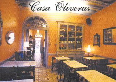 POSTAL PV05089: Publicidad Casa Oliveras, Blanes