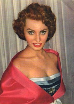 POSTAL PV05078: Sophia Loren años 60
