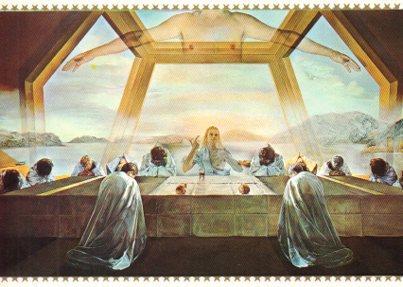 POSTAL PV05074: La Cena, Teatro Museo Dali