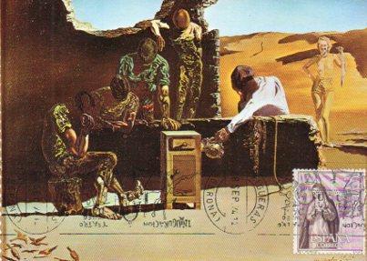 POSTAL PV05073: Cardenal, Cardenal Teatro Museo Dali