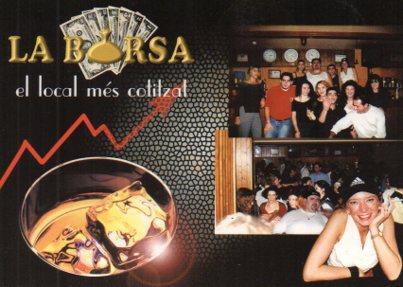 POSTAL PV05091: Publicidad La Borsa en Andorra