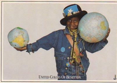 POSTAL PV05121: Publicidad United Colors of Benetton photo Toscani