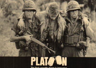 POSTAL PV05114: Publicidad pelicula Platoon