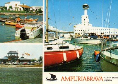 POSTAL PV05112: Vistas de Ampuriabrava
