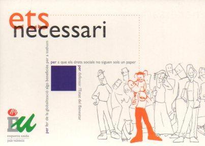 POSTAL PV05096: Publicidad Esquerra unida, Pais Valencia