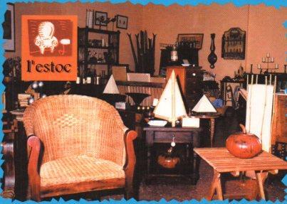 POSTAL PV05095: Publicidad l'Estoc moble i decoracio, Encamp