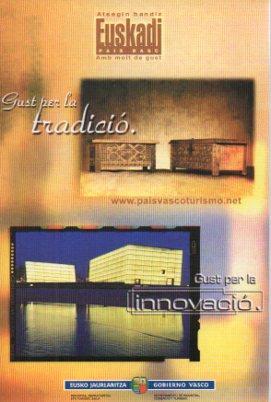POSTAL PV05278: Publicidad Gobierno Vasco Gust per la innovacio i tradicio