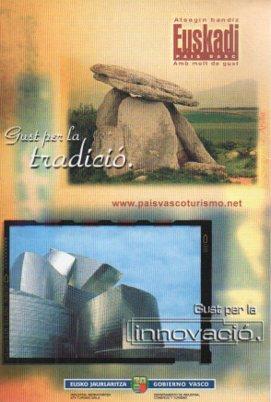 POSTAL PV05279: Publicidad Gobierno Vasco Gust per la innovacio i tradicio