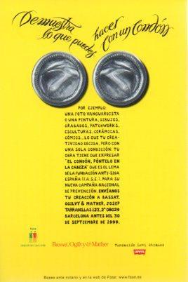 POSTAL PV05290: Publicidad Demuestra que puedes hacer con un condon